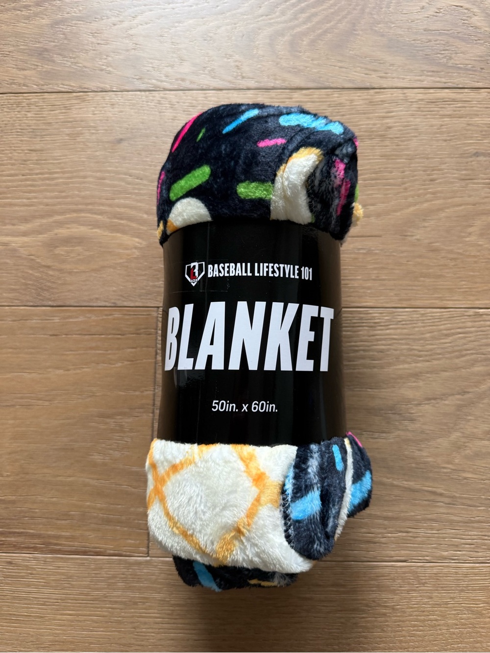 Baseball Lifestyle 101 - Ice Cream Blanket - NEW WITH TAGS